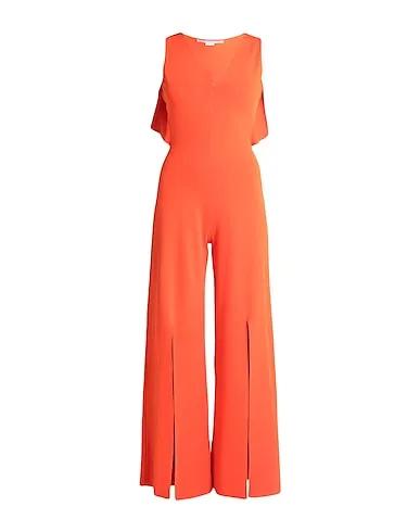 Orange Knitted Jumpsuit/one piece