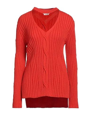 Orange Knitted Sweater