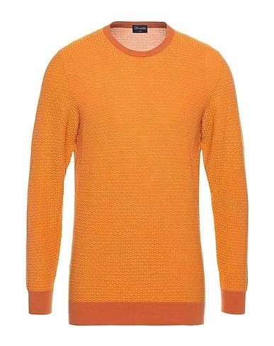 Orange Knitted Sweater