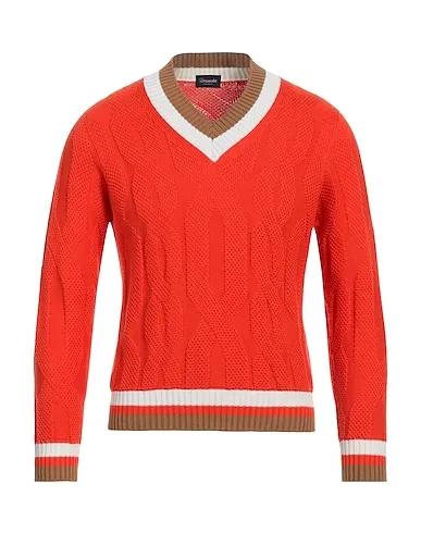 Orange Knitted Sweater