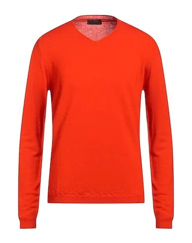 Orange Knitted Sweater