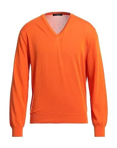 Orange Knitted Sweater