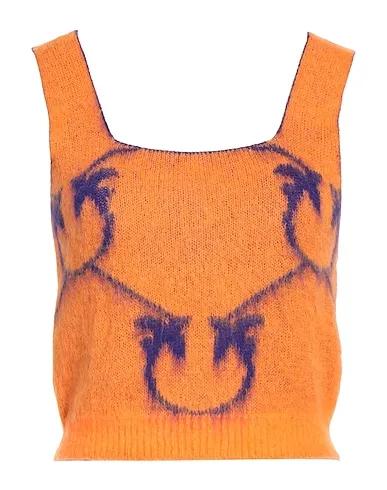 Orange Knitted Top