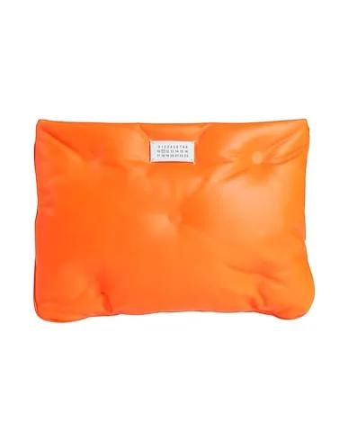 Orange Leather Handbag