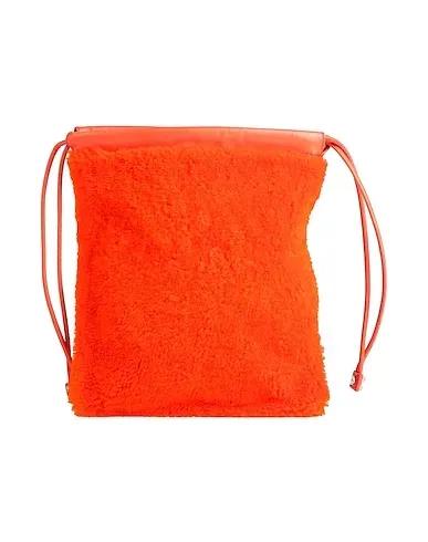 Orange Leather Handbag