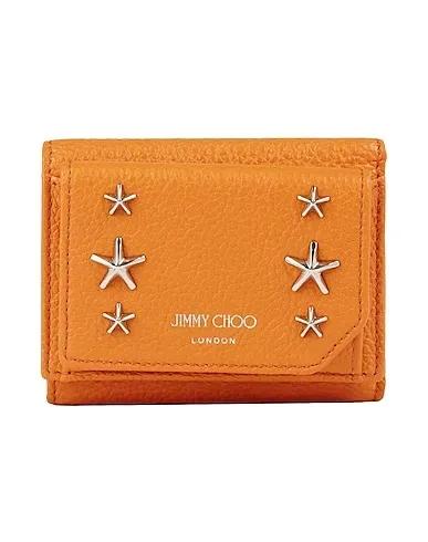 Orange Leather Wallet