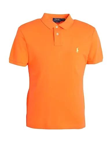 Orange Piqué Polo shirt