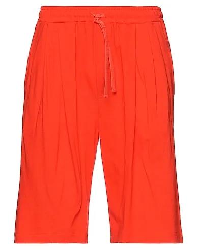 Orange Piqué Shorts & Bermuda