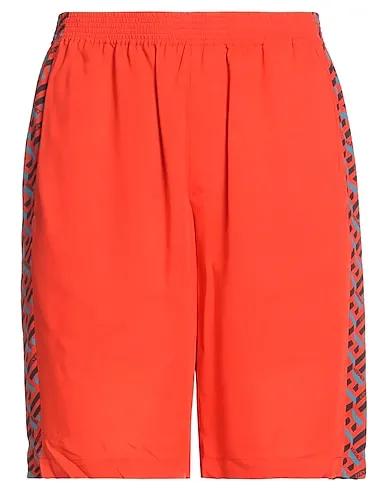 Orange Plain weave Shorts & Bermuda