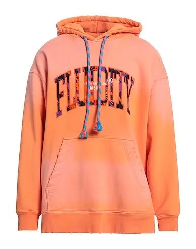 Orange Sweatshirt Hooded sweatshirt