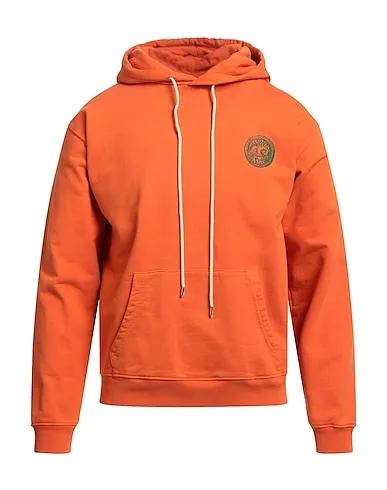 Orange Sweatshirt Hooded sweatshirt