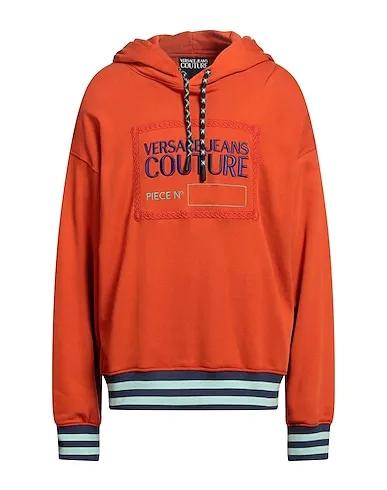 Orange Sweatshirt Hooded sweatshirt