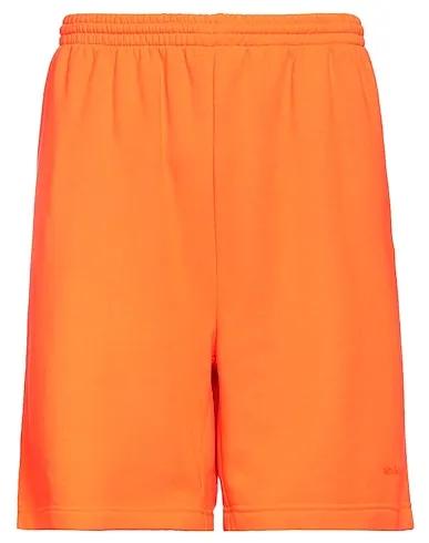 Orange Sweatshirt Shorts & Bermuda