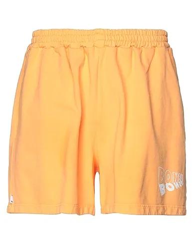 Orange Sweatshirt Shorts & Bermuda
