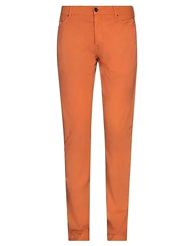 Orange Synthetic fabric 5-pocket
