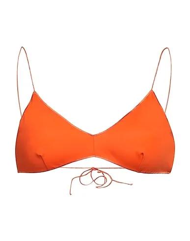 Orange Synthetic fabric Bikini