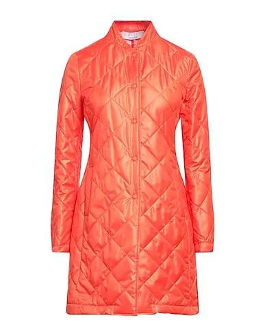 Orange Techno fabric Full-length jacket