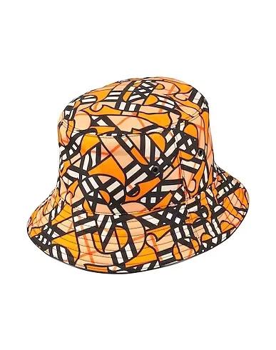 Orange Techno fabric Hat