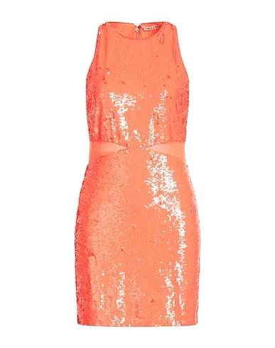 Orange Tulle Short dress