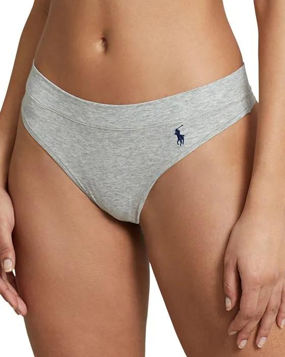 Organic Cotton Stretch Thong
