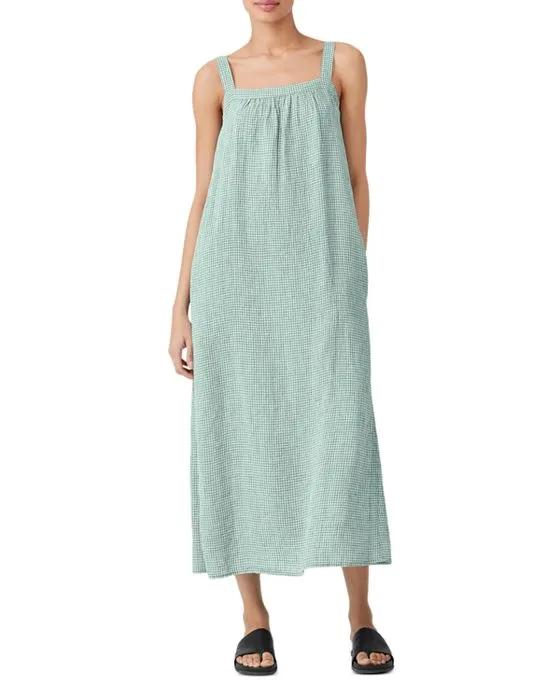 Organic Linen Midi Dress