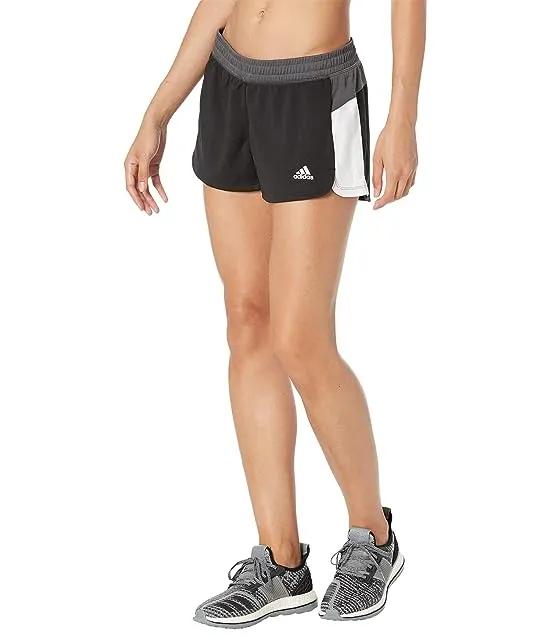 Pacer Color-Block Training Knit Shorts