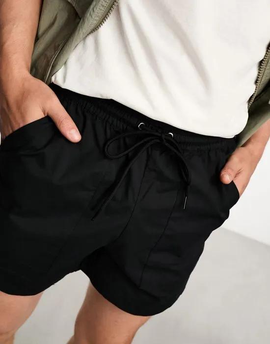 PacSun chad nylon volley shorts in black