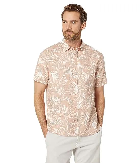 Palm Print Short Sleeve