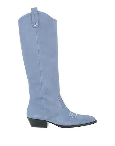 Pastel blue Boots