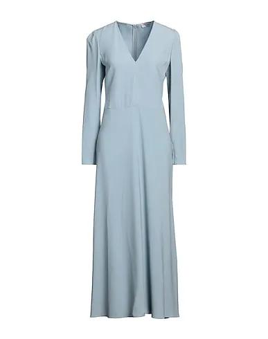 Pastel blue Cady Long dress