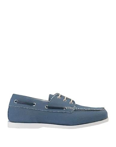Pastel blue Canvas Loafers