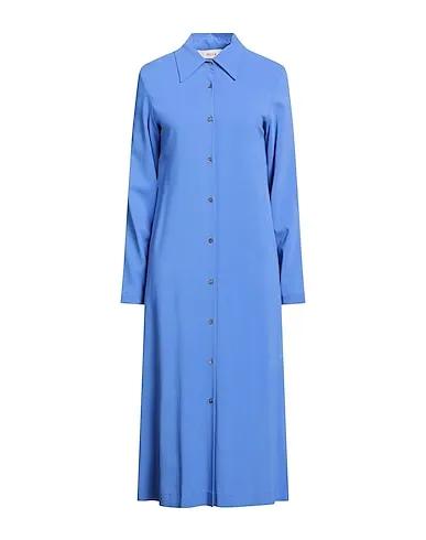 Pastel blue Crêpe Midi dress