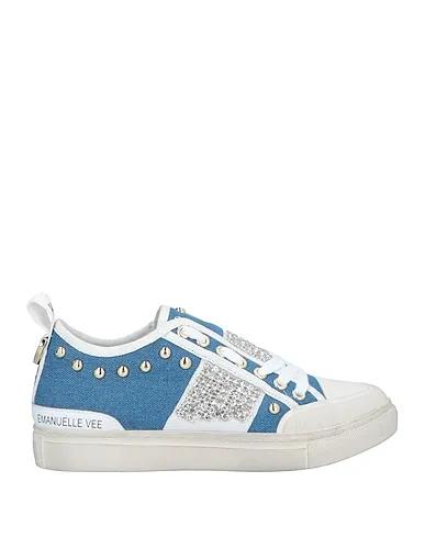 Pastel blue Denim Sneakers