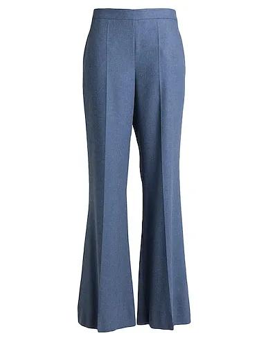 Pastel blue Flannel Casual pants