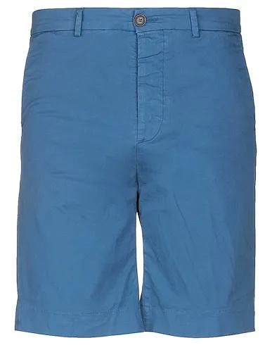 Pastel blue Gabardine Shorts & Bermuda