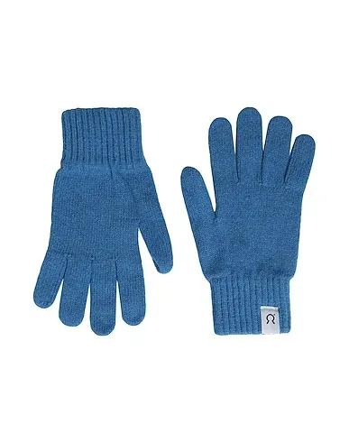 Pastel blue Knitted Gloves PIER PAOLO
