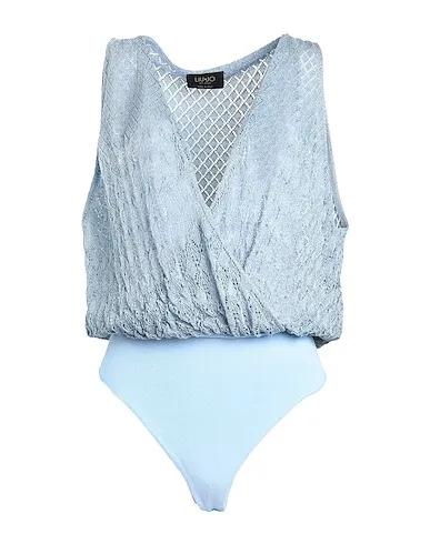 Pastel blue Knitted Top