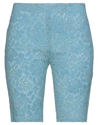 Pastel blue Lace Shorts & Bermuda