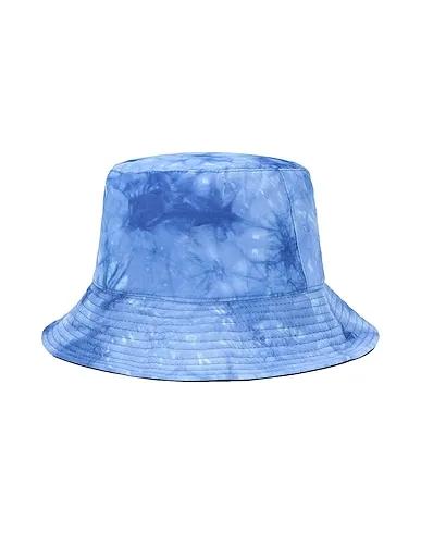 Pastel blue Plain weave Hat COTTON TIE DYE BUCKET HAT
