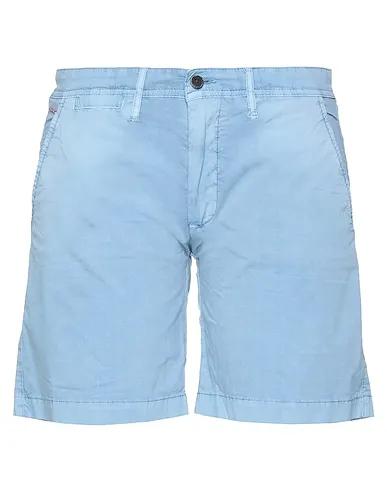 Pastel blue Poplin Shorts & Bermuda