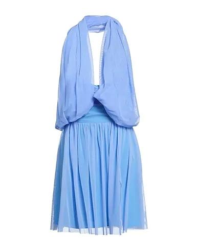 Pastel blue Tulle Short dress