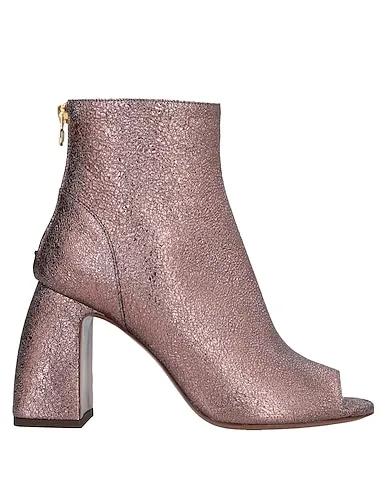 Pastel pink Ankle boot