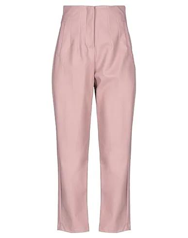Pastel pink Casual pants