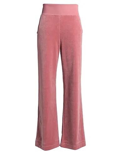 Pastel pink Chenille Casual pants