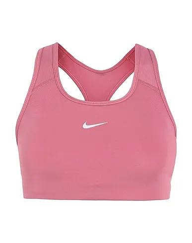 Pastel pink Crop top Nike Swoosh Women's Medium-Support 1-Piece Pad Sports Bra
