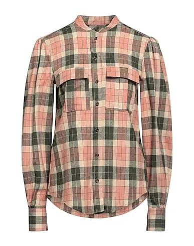 Pastel pink Flannel Checked shirt