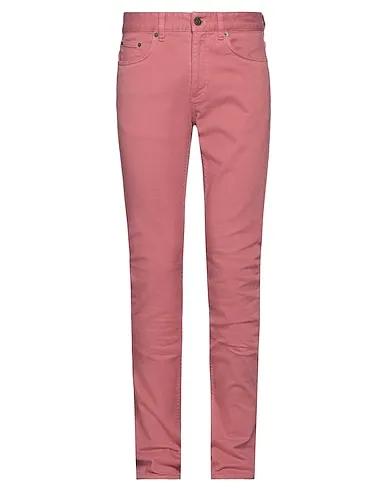 Pastel pink Gabardine 5-pocket