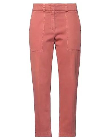 Pastel pink Gabardine Casual pants