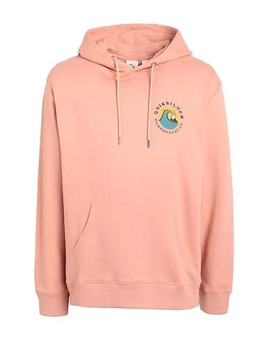 Pastel pink Hooded sweatshirt QS Felpa QS Bubble Stamp Hoodie
