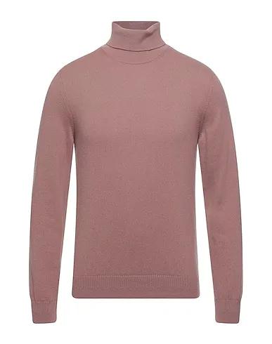 Pastel pink Knitted Cashmere blend